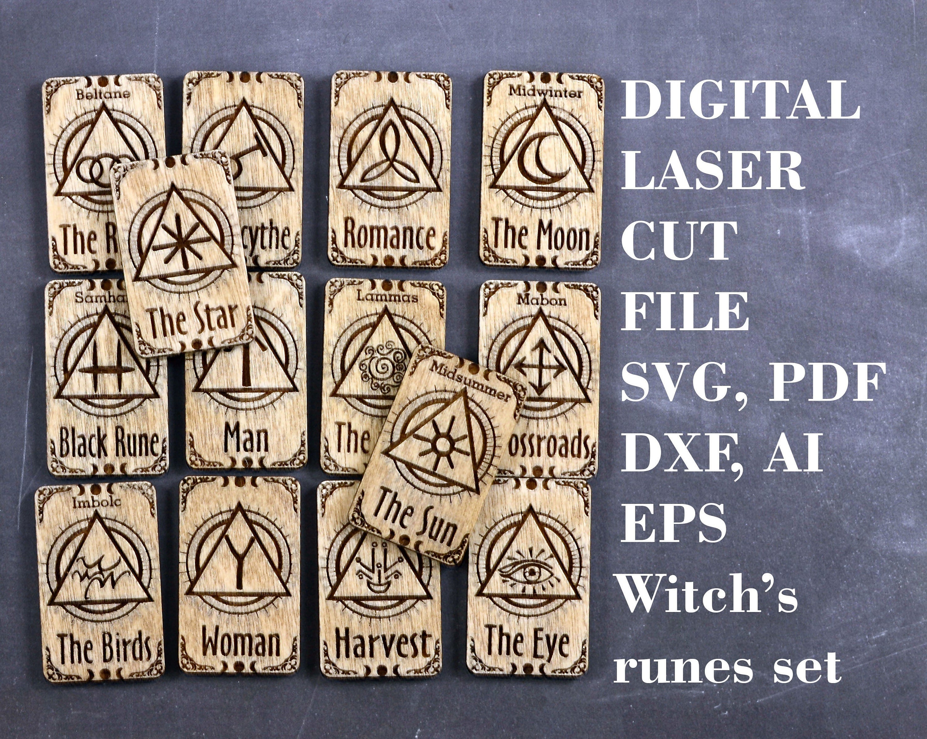 Witch runes - Etsy 日本