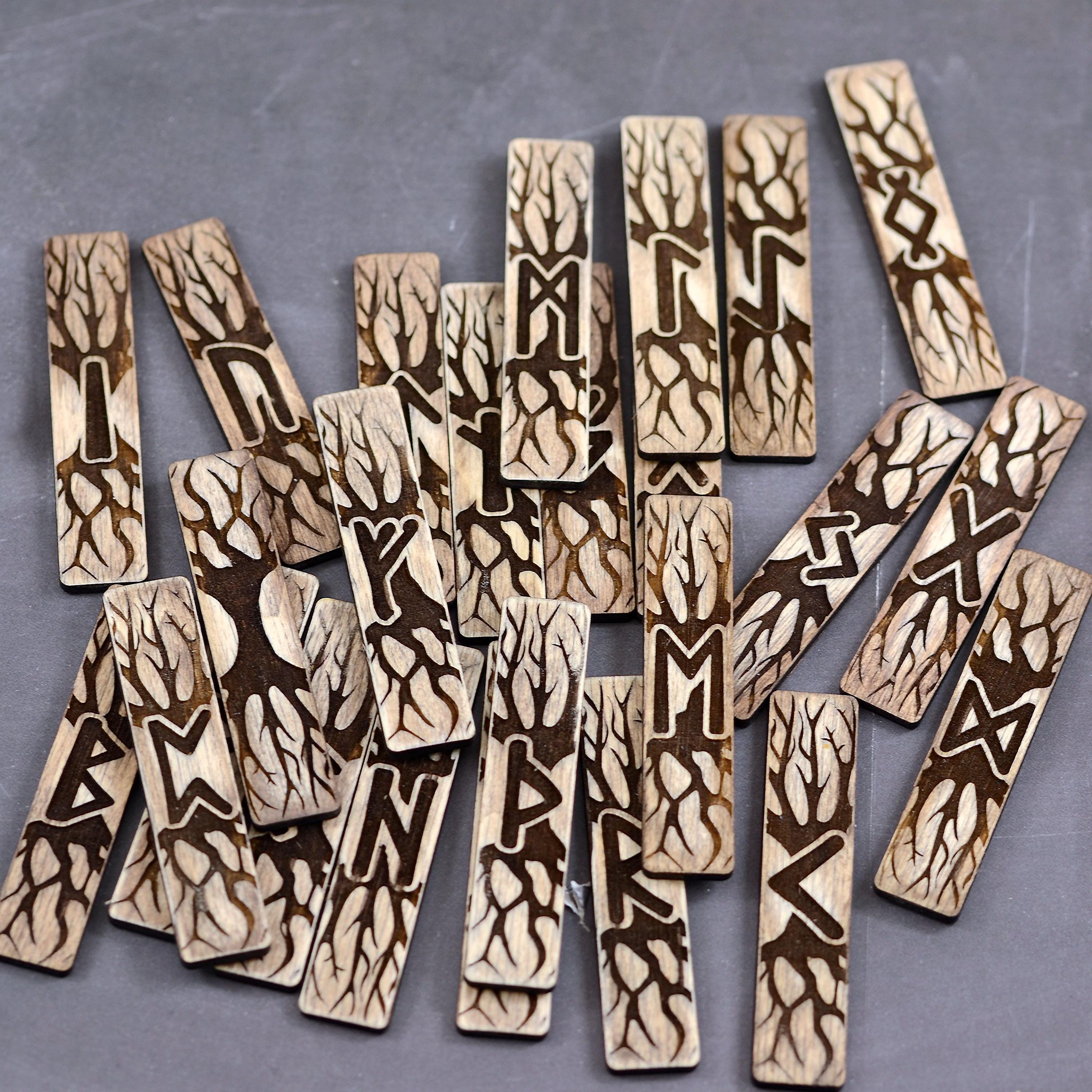 Tree of Life Rune Set SVG - Elder Futhark Runes Laser Cut Files ...