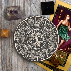 Celtic Tree Calendar SVG Tree of Life Wheel of the Year SVG - Etsy UK