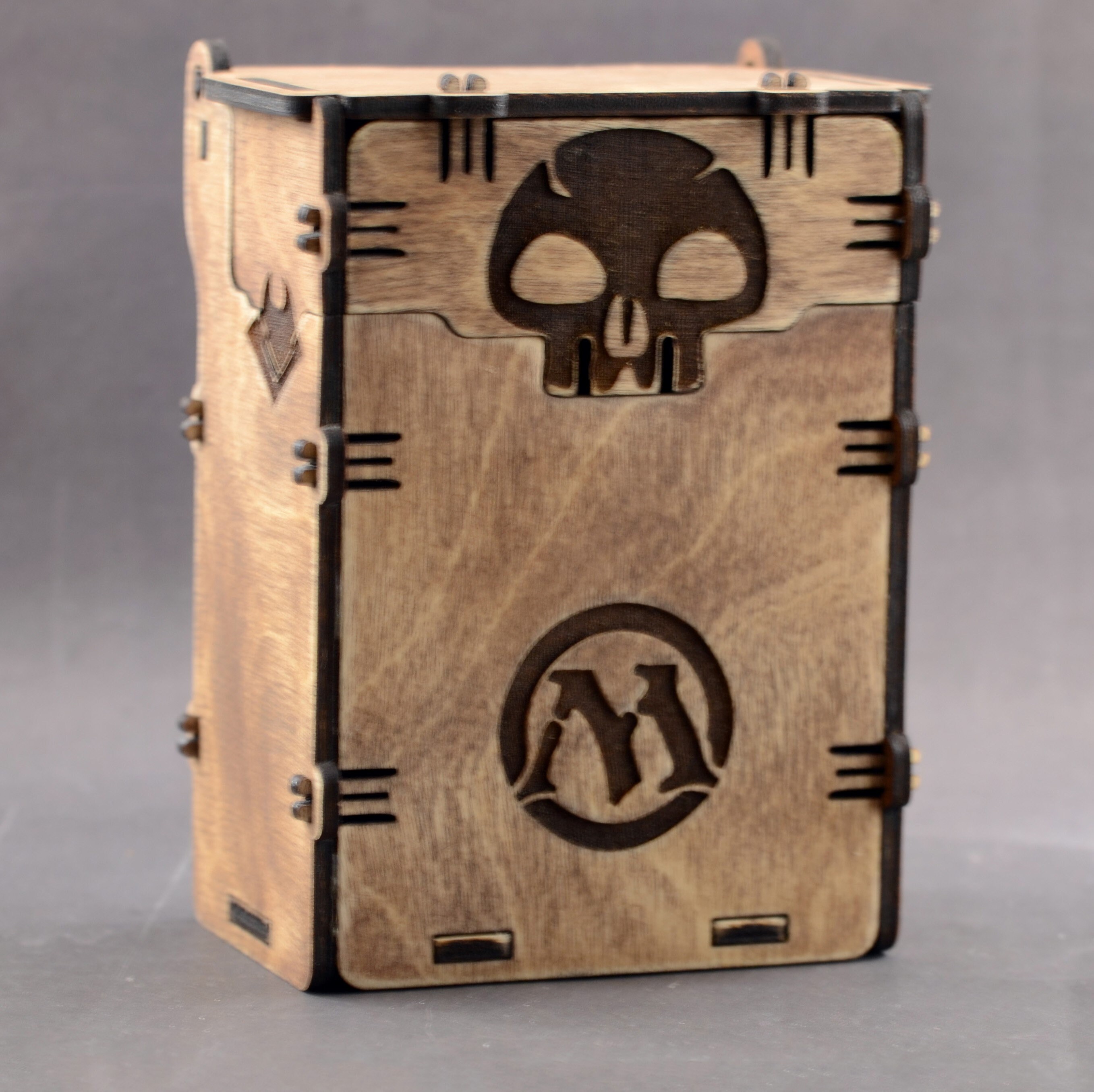 MTG Card Box SVG Box for Board Game Cards Svg TCG Storage Box Etsy