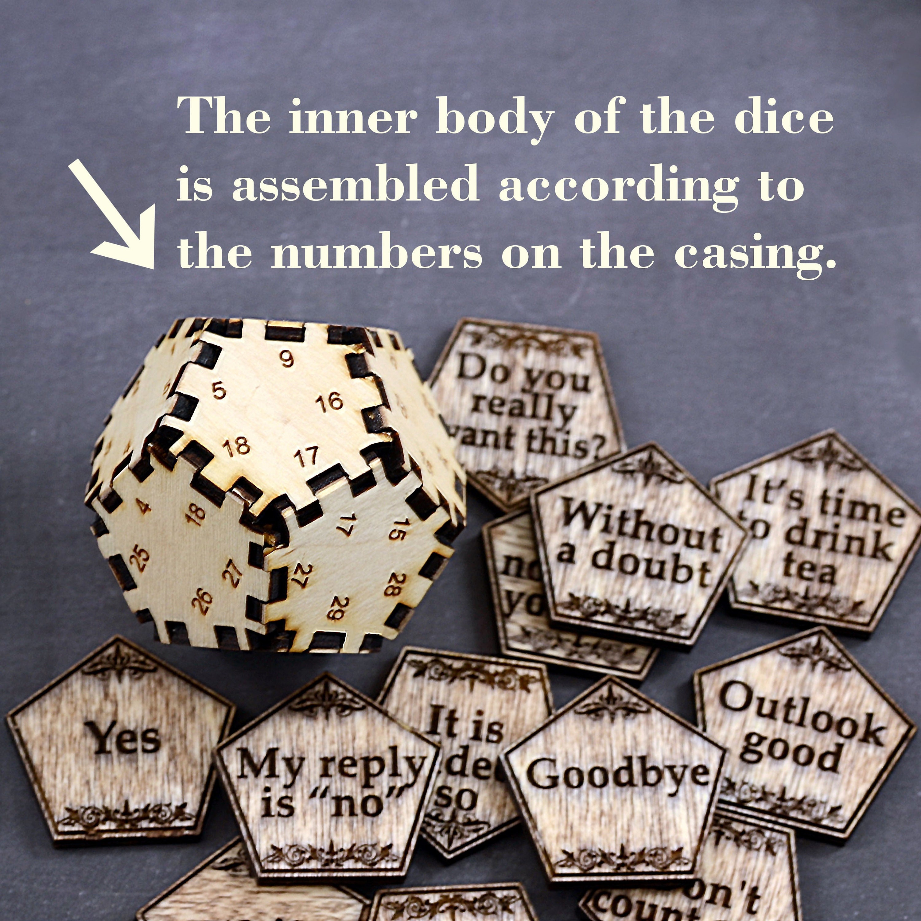 12 Sided Divination Dice SVG Fortune Telling Dice SVG Etsy