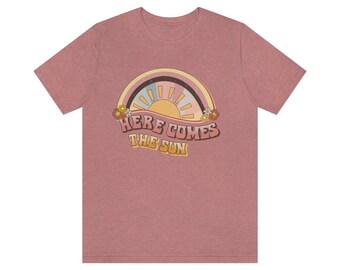 Here Comes The Sun Tee - Boho Tee - Hippie Tee - The Hometown Hippie