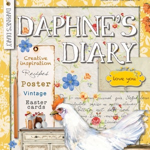 Daphnes Diary English Edition Issue 04, 2022 Washi Tape Downloadable  Magazine Service 
