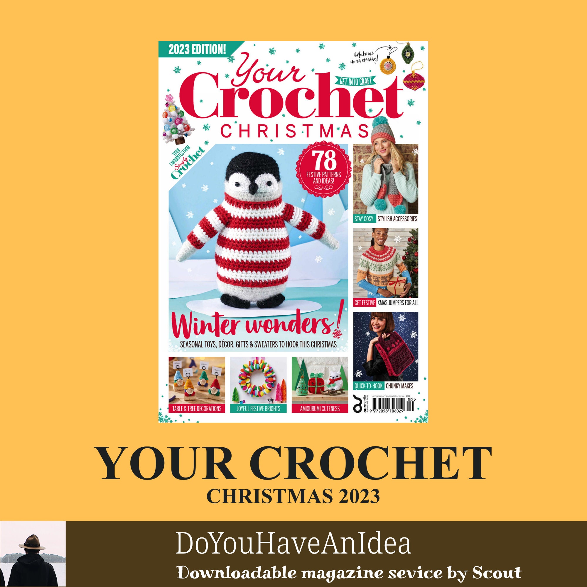 Your Crochet Christmas 2023 Winter Wonders Downloadable Magazine