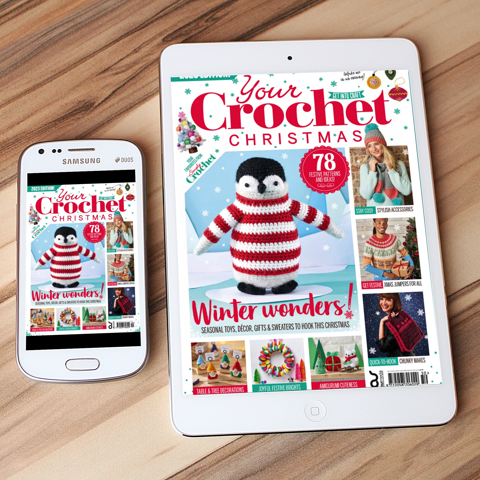 Your Crochet Christmas 2023 Winter Wonders Downloadable Magazine
