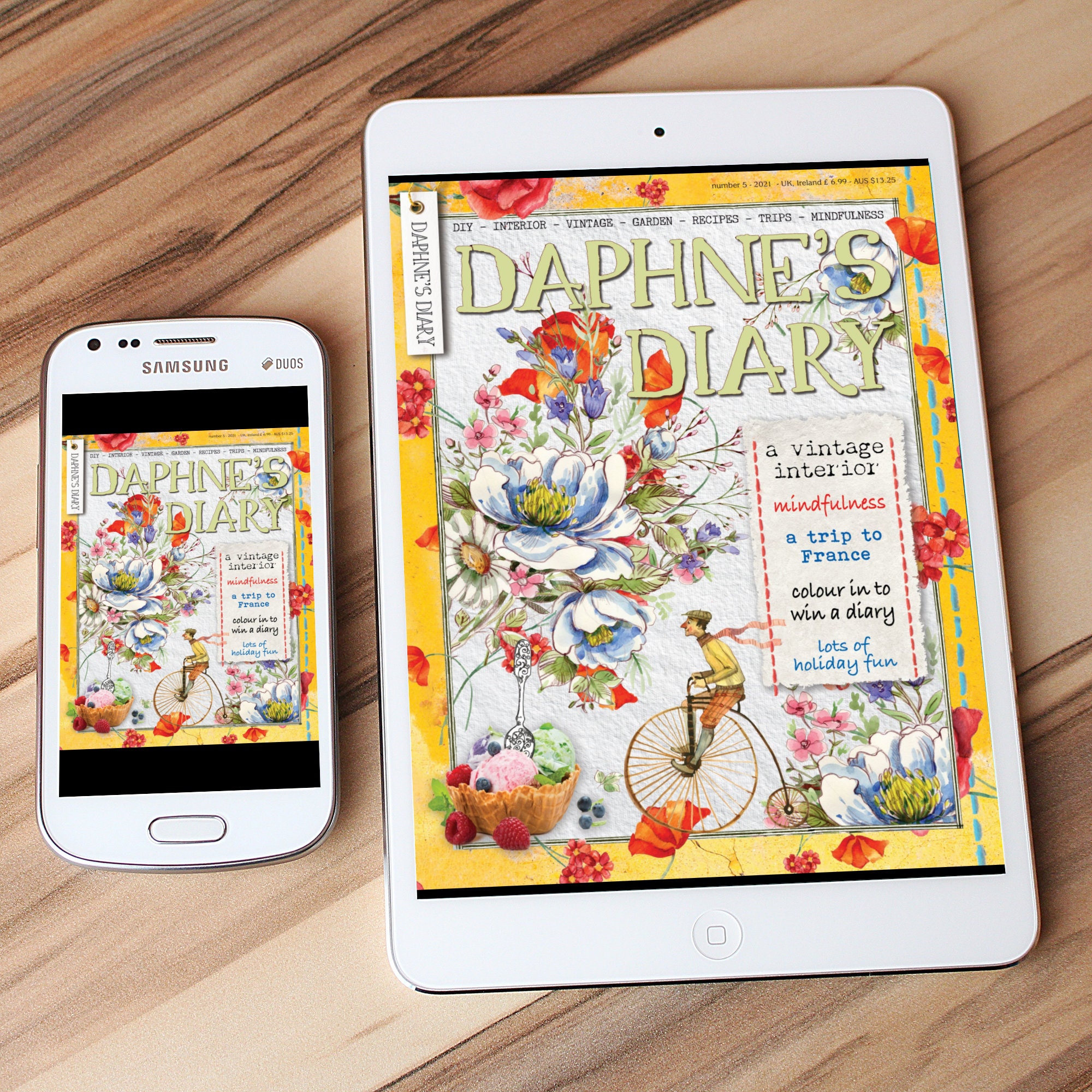 Daphnes Diary English Edition Issue 05, 2021 A Vintage Interior  Downloadable Magazine Service 
