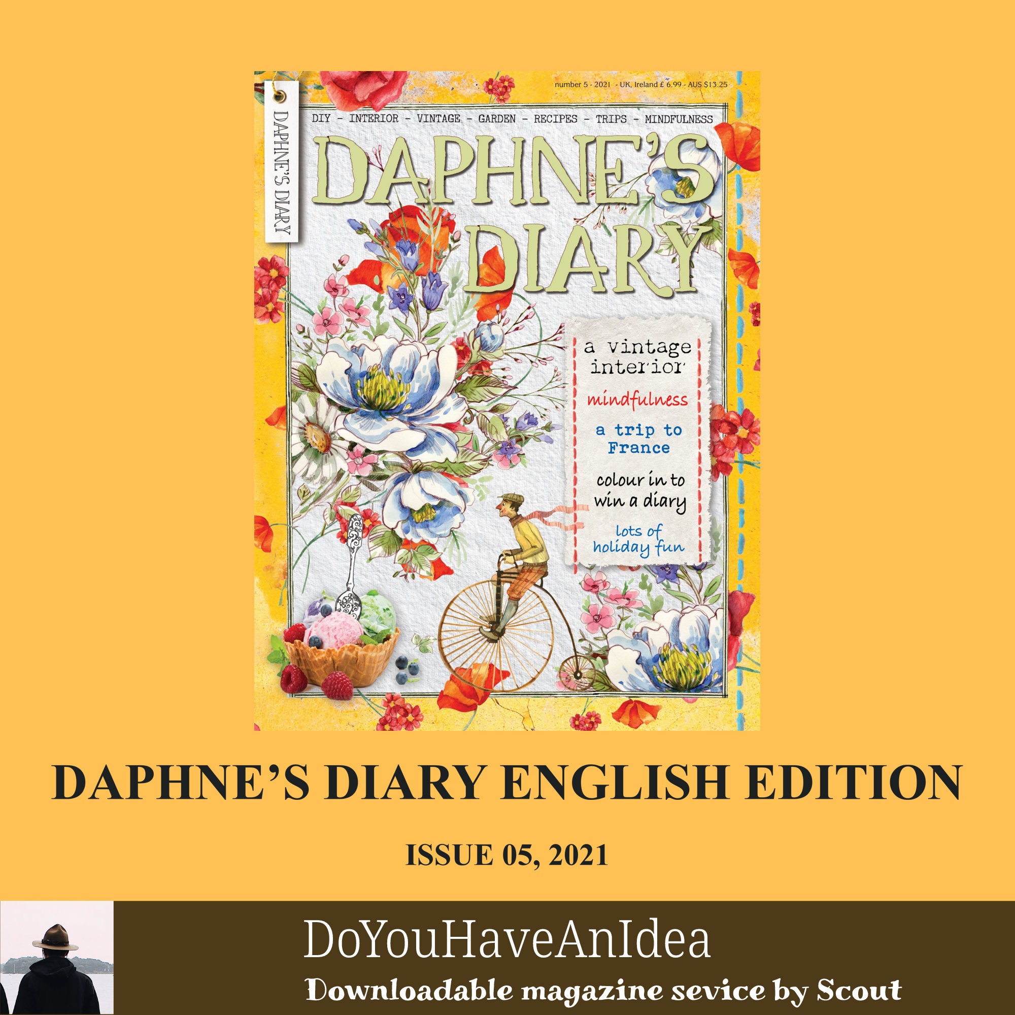 Daphnes Diary English Edition Issue 05, 2021 A Vintage Interior