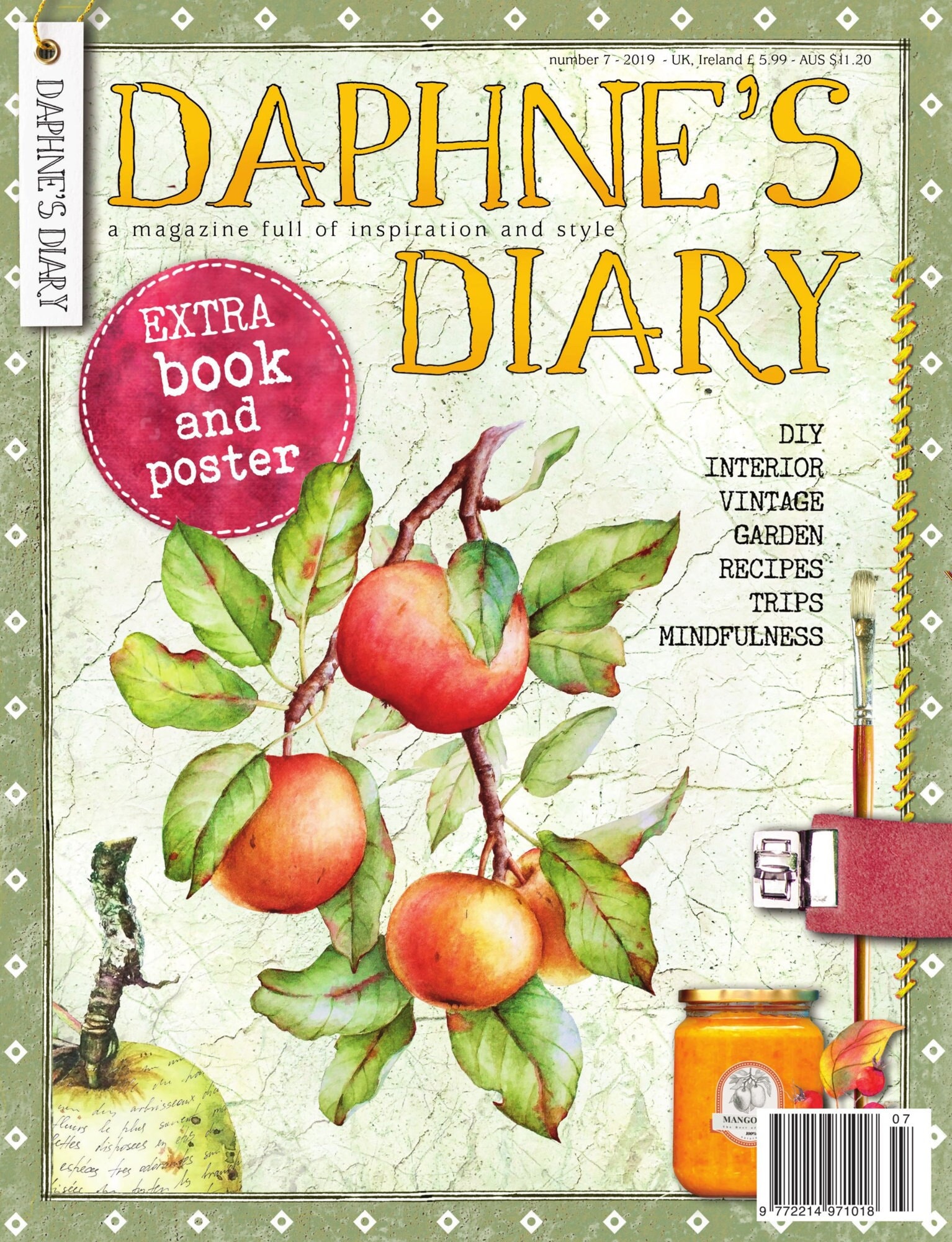 Daphnes Diary English Edition Issue 07, 2019 Extra Book and Poster