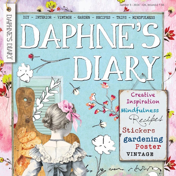 Daphne's Diary, englische Ausgabe – Ausgabe 3, 2024 – Kreative Inspiration – Herunterladbarer Zeitschriftenservice