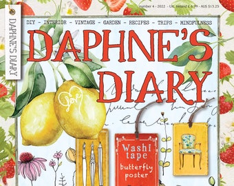 Daphne’s Diary English Edition – Issue 04, 2022 – Washi Tape – Downloadable Magazine Service