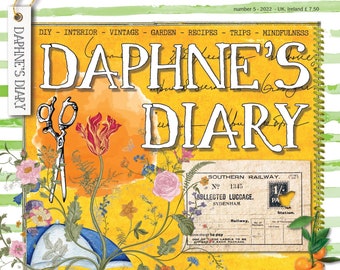 Diario de Daphne Edición en inglés – Número 05, 2022 – Póster del océano – Servicio de revista descargable