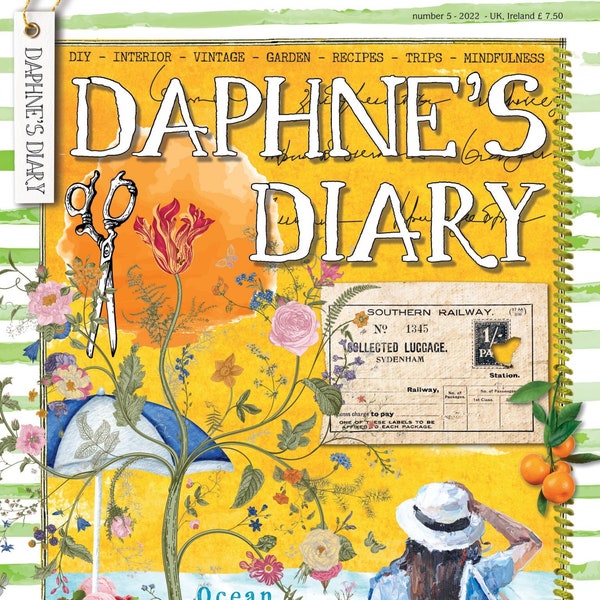 Diario de Daphne Edición en inglés – Número 05, 2022 – Póster del océano – Servicio de revista descargable