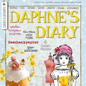 Daphne’s Diary Deutsch Ausgabe – Nummer 02, 2021 – Geschenkpapier – Downloadable Magazine Service