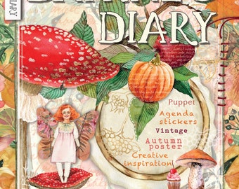 Daphne’s Diary Englische Ausgabe – Ausgabe 07, 2022 – Puppe, Agenda Aufkleber – Herunterladbarer Magazin-Service