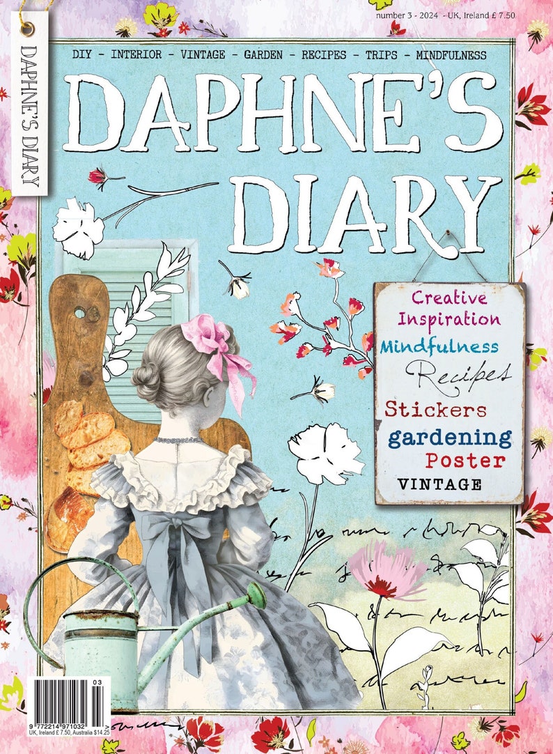 Daphne's Diary English Edition Issue 3, 2024 Creative Inspiration Downloadable Magazine Service image 1