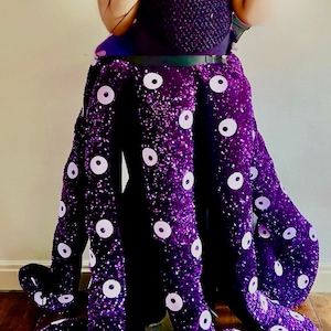 Ursula Adult Sea Witch inspired Tentacle Belt, Costume, Cosplay, Comic Con, Theatre, School Production, School Play, Made to measure.