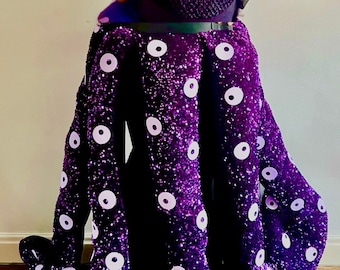 Ursula Adult Sea Witch inspirierter Tentakelgürtel, Kostüm, Cosplay, Comic Con, Theater, Schulproduktion, Schulspiel, nach Maß gefertigt.
