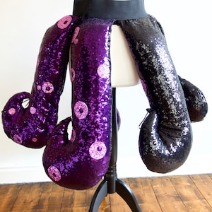 Halloween Disney Adult Ursula Seawitch inspired Sequin Tentacle Belt Made to measure any size