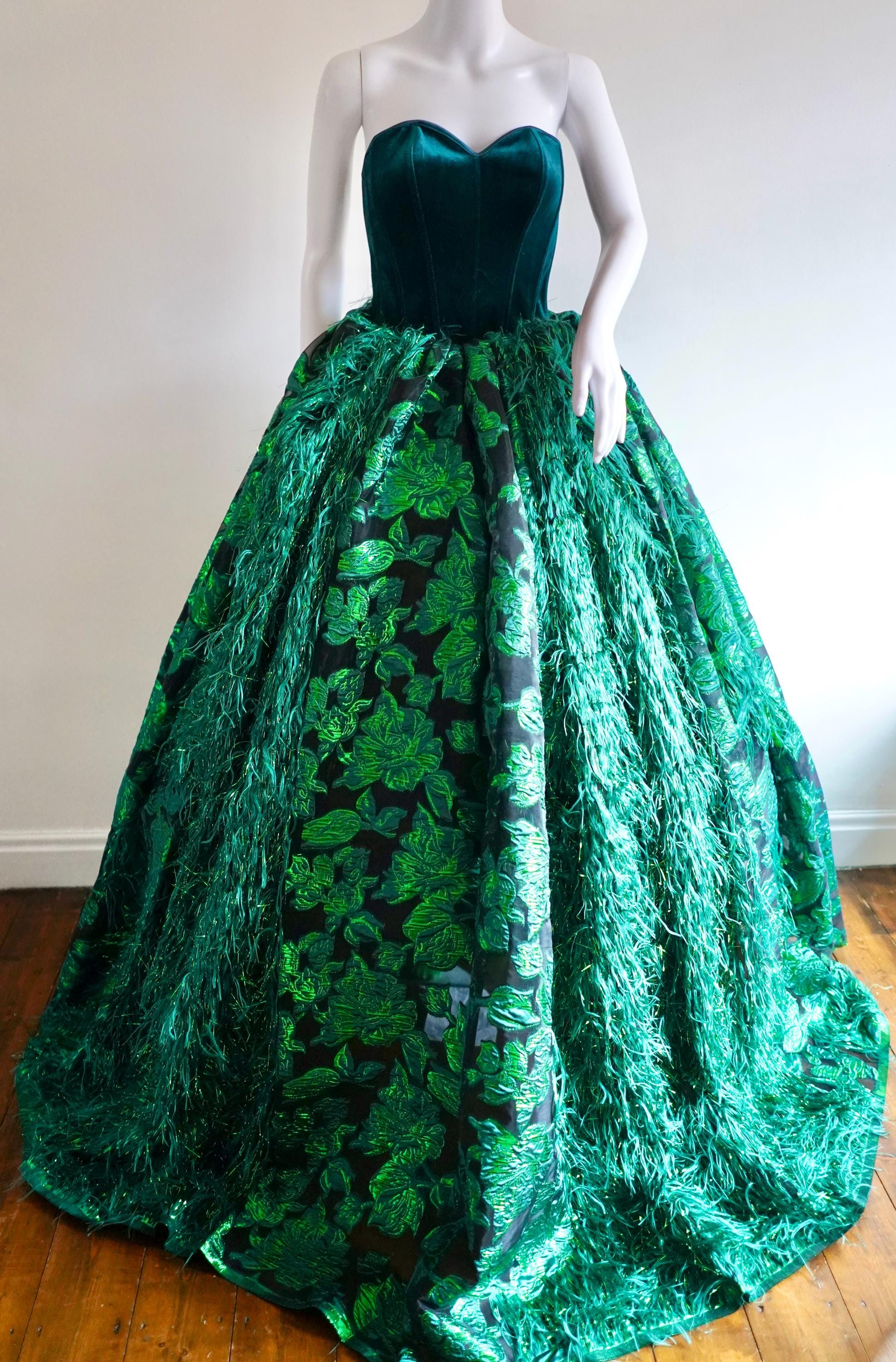 wicked green dress 'Wicked Woods of Oz’ Cynthia Dress 3X main image 1