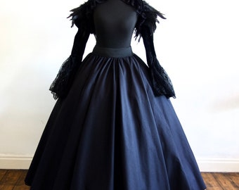 Halloween Evil Witch Costume, Villain Party Fancy Dress, made to measure.