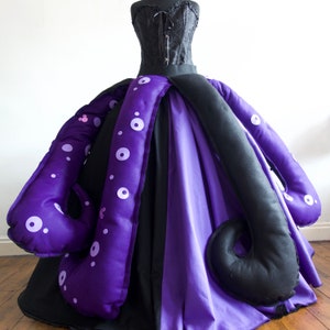 Halloween Ursula Adult Sea witch inspired Costume, Cosplay, Comic Con, Theatre, School Production, School Play, Made to measure.