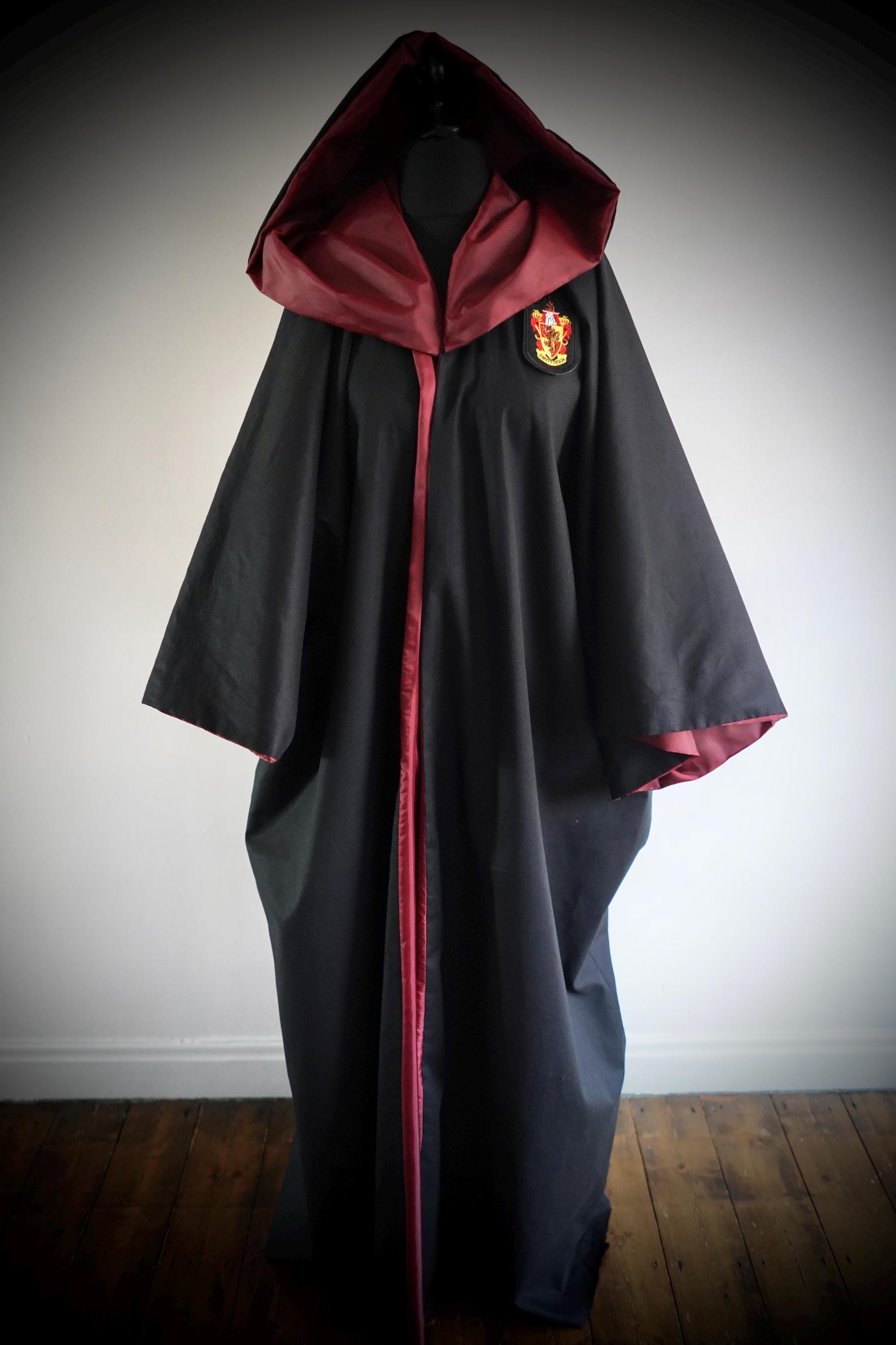 Harry Potter Gryffindor Inspired Robe, Halloween Cosplay, Costume