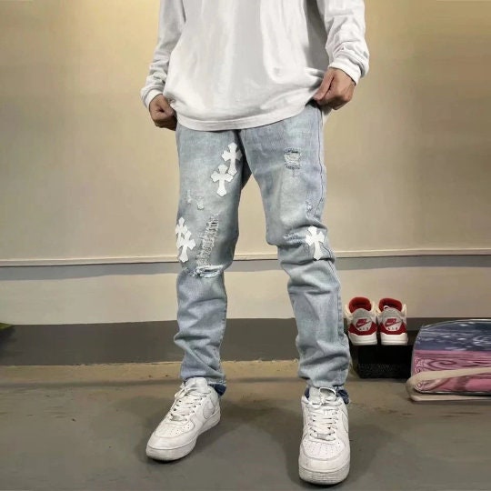 mnml chrome hearts pants