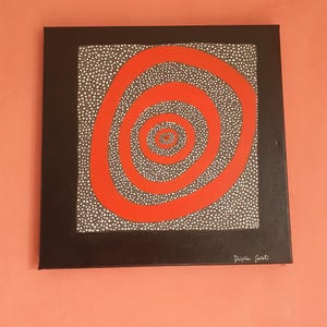 Oceania symbols inspiration board 30 x 30 cm