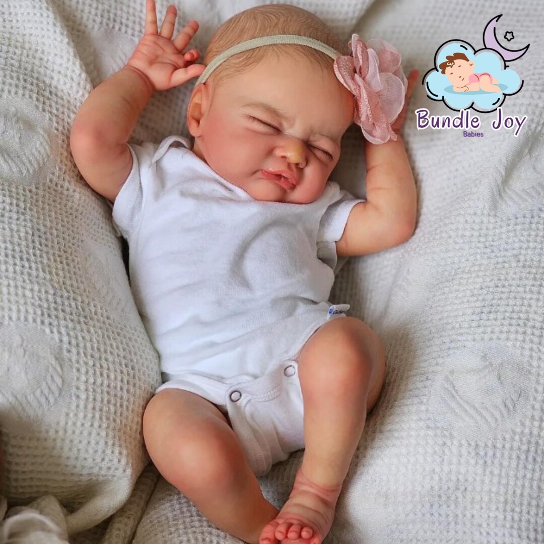 Reborn Bébé Poupées Fille 58 Cm 22 Pouces Fait À La Main Nouveau-Né