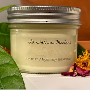 Organic Tallow Body Butter Balm 4oz (Large)