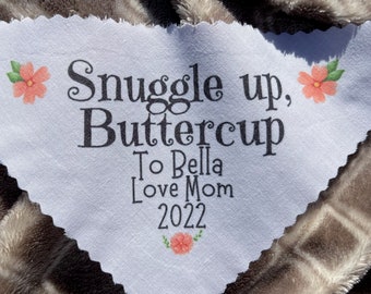 Snuggle Up Hug Quilt Label/Blanket Label/Customizable Label