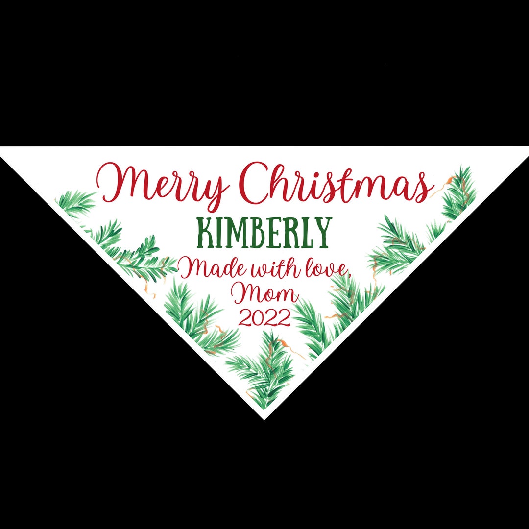 Christmas Quilt Label Etsy