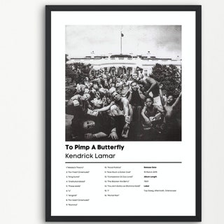 Kendrick Lamar, To Pimp A Butterfly | Album Cover Art