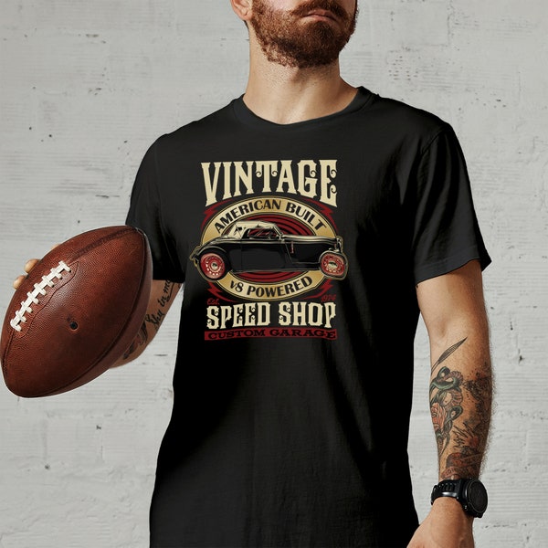 Vintage Speed Shop Bella Canvas T-Shirt