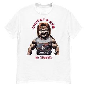Chucky&#39;s gym bodybuilding T-shirt