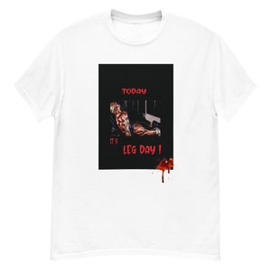 T-shirt today it&#39;s legday bodybuilding