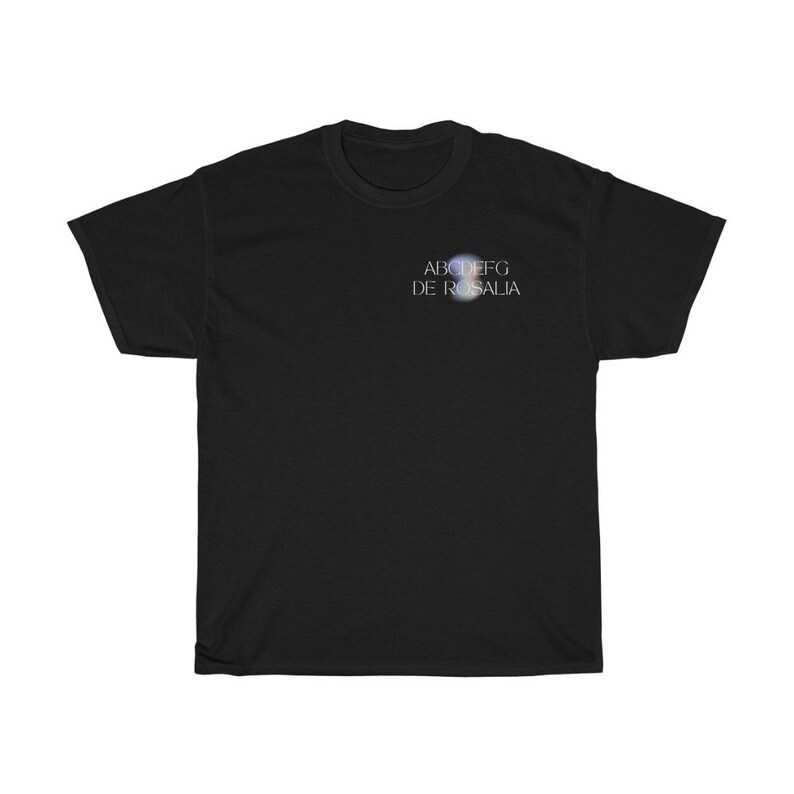 Abcdefg by Rosalía Lyrics Rosalia Concert Tee Motomami - Etsy