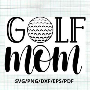 Golf mom svg png decal sublimination, golf shirt svg golf ball decal