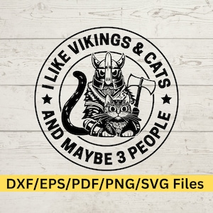 Viking SVG - Nordic Viking Design - Instant Download for Cricut and Silhouette Cutting Machines