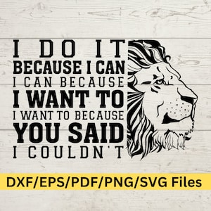 Eu faço porque posso, posso porque quero, quero porque você disse que eu não poderia Design digital, faça SVG, porque eu posso, teimoso