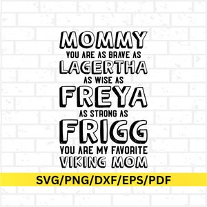 Viking Mom SVG - téléchargement numérique pour fichiers de coupe Cricut, conception de T-Shirt téléchargement immédiat