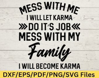 Sarkastisk Karma PNG, Rolig Sarkastisk SVG, Attitydcitat T-shirt Design, Digital Nedladdning För Cricut & Sublimeringsprojekt