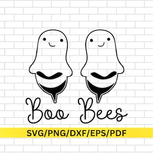 Boo Bee, Boo Bee Shirt, Boo Bee svg, Halloween SVG, Digital Download, Svg Files for Cricut, svg, png, Silhouette, Sublimation