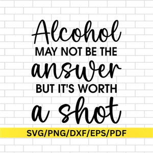Pacchetto di divertenti alcolici in formato SVG, boccali da birra in formato SVG, bicchierino da shot in formato SVG, shot di tequila in formato SVG, bicchieri da vino in formato SVG, vodka divertente in formato SVG