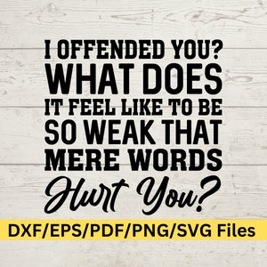Sarcastic SVG - If I Ever Offended You - Sassy Coffee Mug Design - Motivational SVG - Digital Download