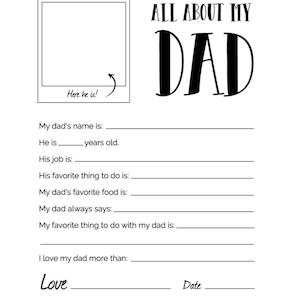 All about my dad Png Printable, Gift for Dad, Fathers Day Gift, Dad Birthday Gift, Dad Gift, Dad BDay Gift, Dad Gifts From Daughter