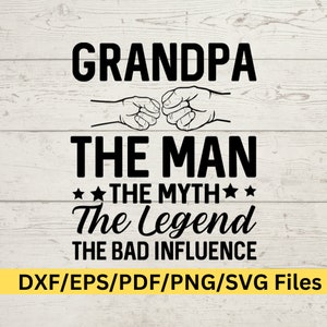 Abuelo Svg, Día del Padre, Diseños Divertidos de Camisetas para Abuelos, Papa Svg, Abuelo Svg, Padre Svg, Abuelo Bendito Svg