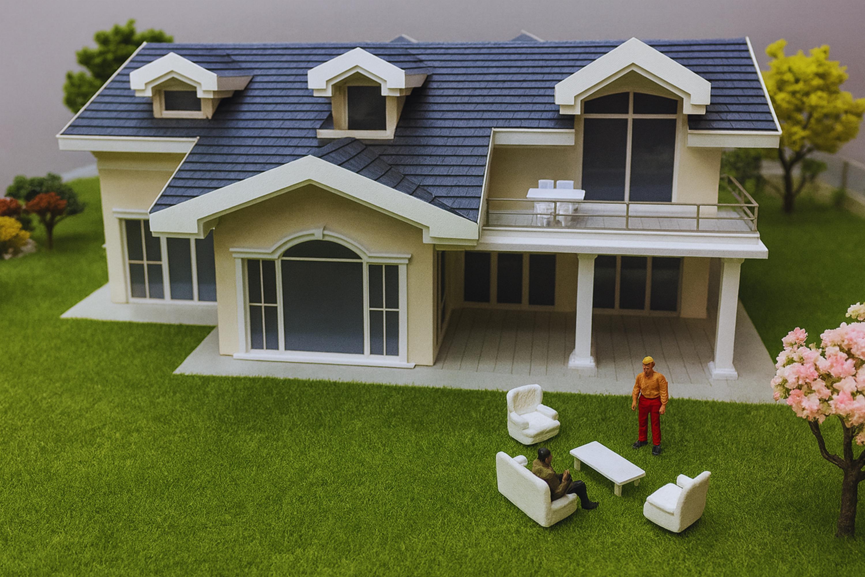 Model House Purchase Custom Home Replica Model | Realistic Miniature House | Personalized ...