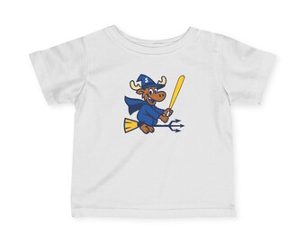 Etsy Witch -Seattle Mariner Moose - T-shirt pour bébé