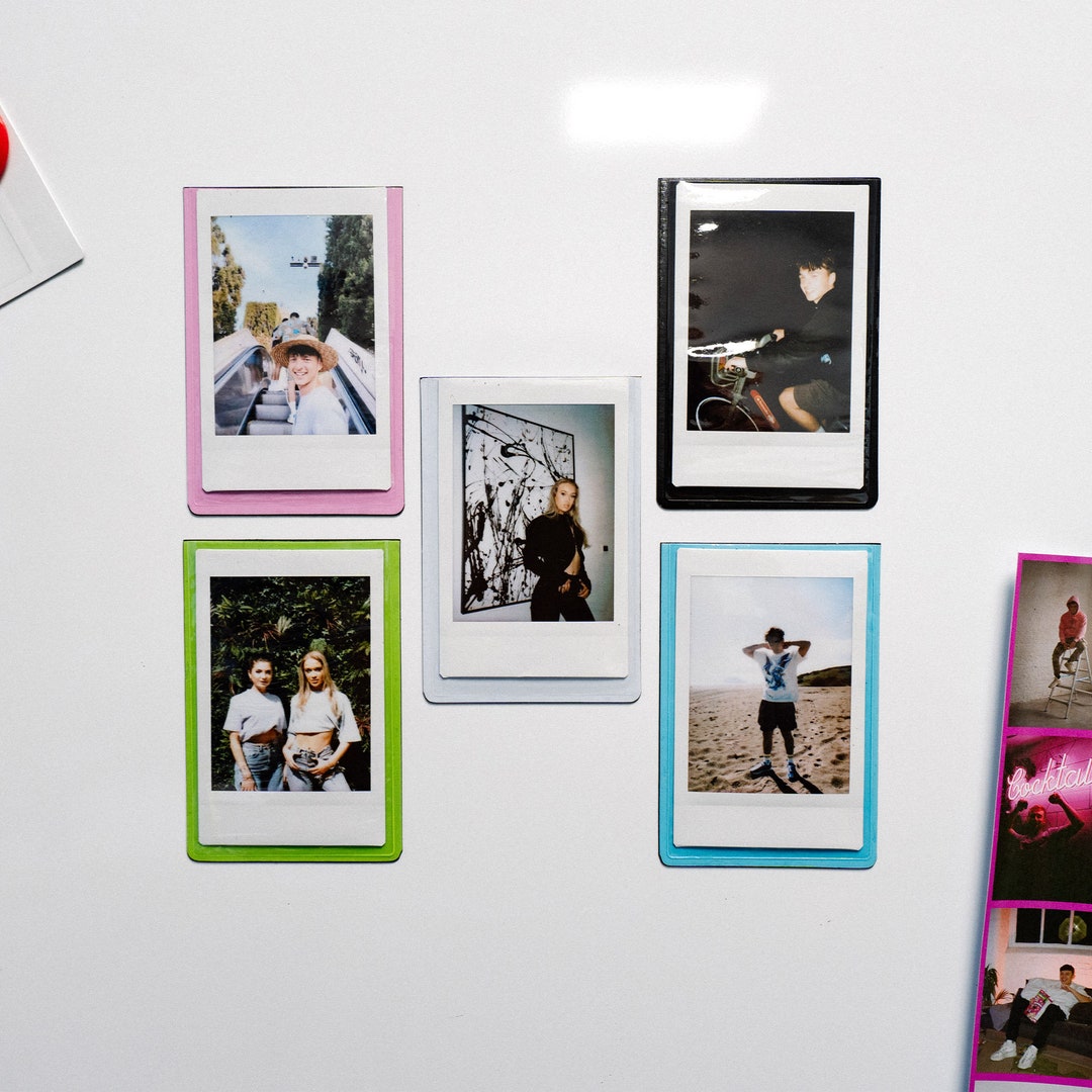 Instax Mini Magnetic Frames: Colorful Fridge Magnets, Photo Mount (set ...